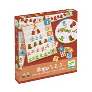 Spel Bingo 1, 2, 3 Cijfers - DJECO DJ08258